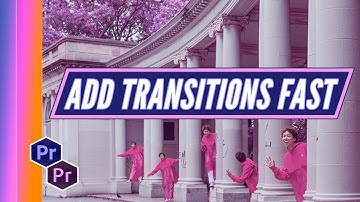 Add Multiple Transitions FAST | Adobe Premiere Pro Tutorial | Edit With Andy