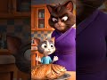 قطة صغيرة تسرق… وأمها تعاقبها قدّام الكل 😳🐱 #viral #cat #meow #trending #youtubeshorts #funny #fyp
