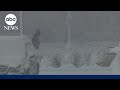 Arctic temperature plunge