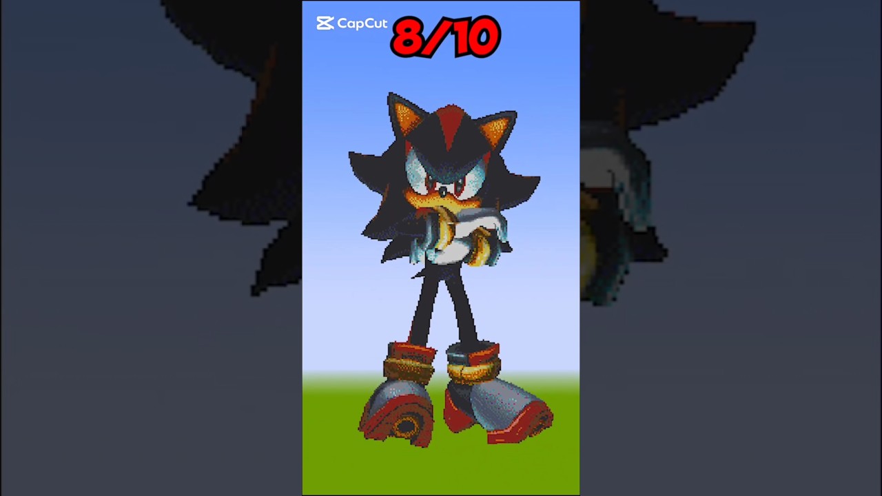 The Best Build Sonic 😀#minecraft