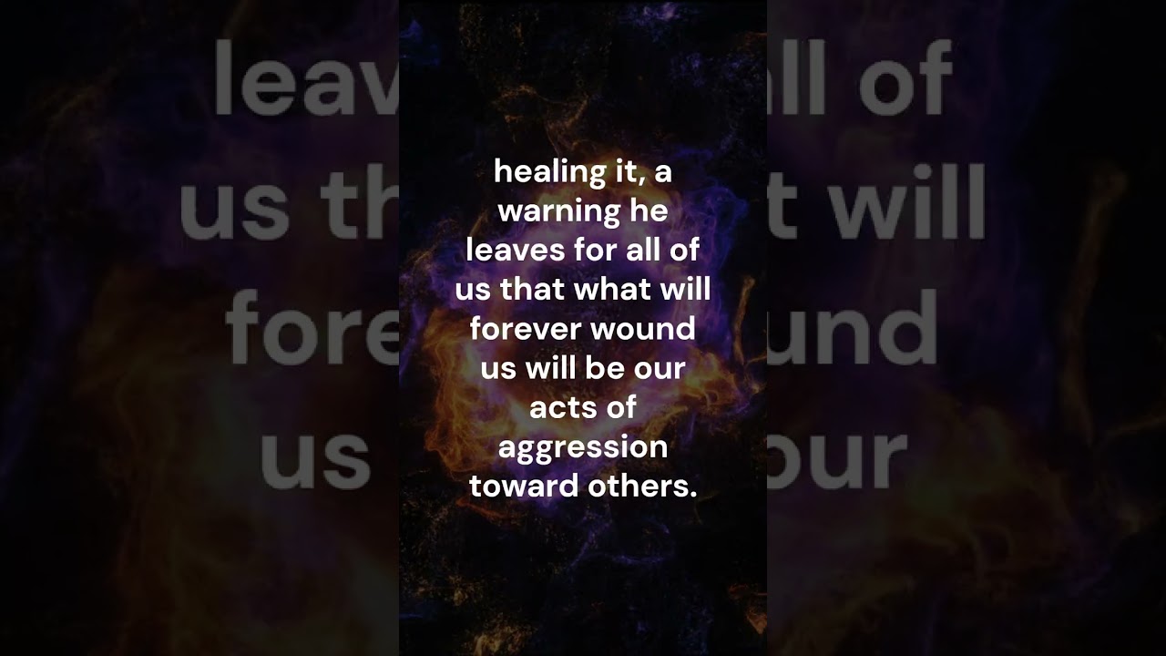 Did Peter's sword defend the Master or attack the message of the Gospel itself  ?