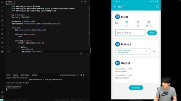 Running the BLE UART service on CircuitPython