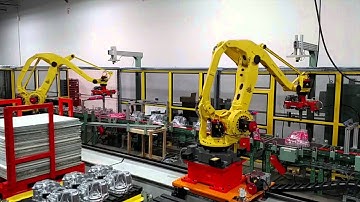 Material Handling - ID and Palletizing Application