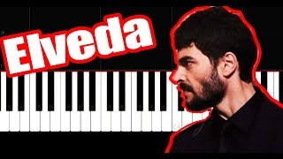 Hercai Dizi Müziği - SLOW EASY -  Elveda - Piano Tutorial Resimi