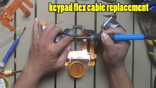 REPLACING NIKON D7000 button flex ribon