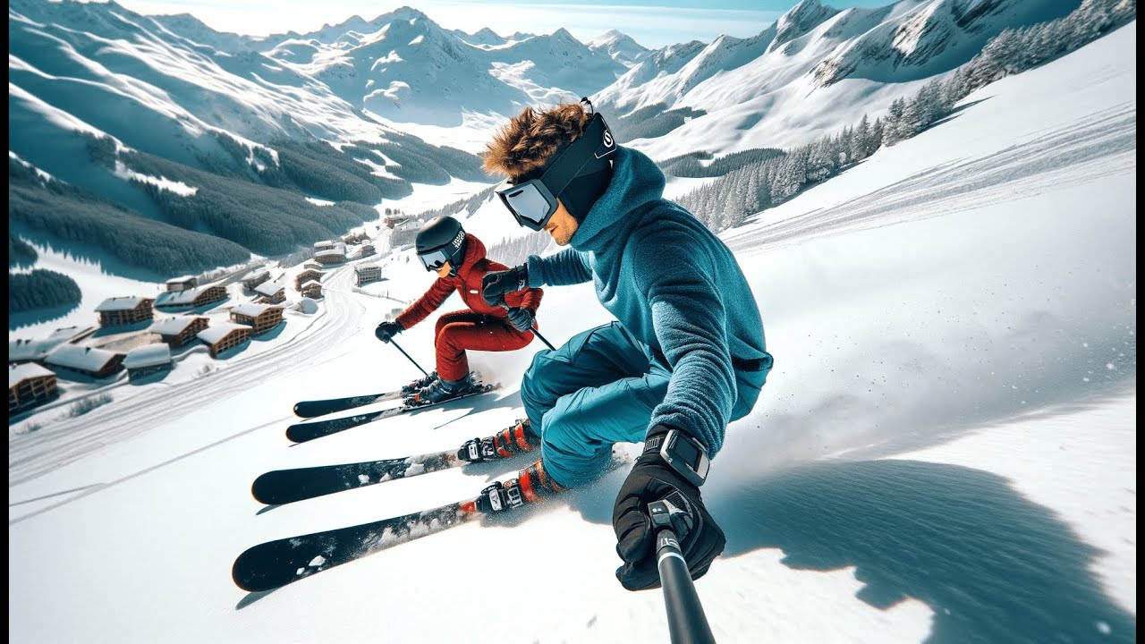Adrénaline Hivernal à Cauterets: Une Journée de Ski Inoubliable ⛷🎿