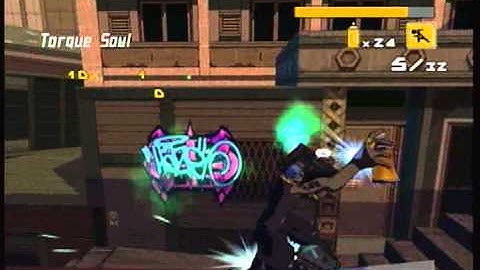 Jet Set Radio Future walkthrough part 3 Unlocked Combo and Rhyth
