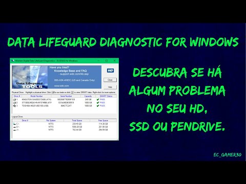 ????????Data Lifeguard Diagnostic for Windows - Download + instalação + Utilização Segura !!! ??????
