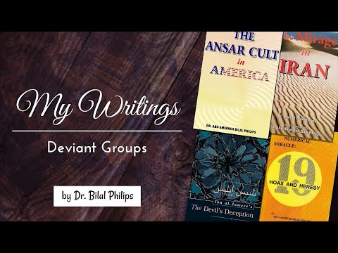 My Writings: Deviant Groups