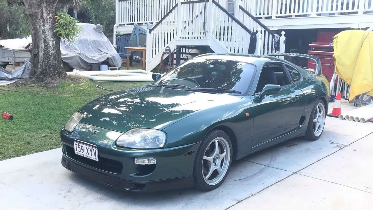 Toyota Supra Twin Turbo Repair and Repaint Part 1 - FGep5