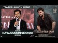 Nawazuddin Siddiqui Speech @ Saindhav Teaser Launch