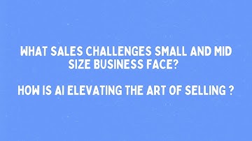 𝐀𝐈: 𝐁𝐫𝐢𝐝𝐠𝐢𝐧𝐠 𝐭𝐡𝐞 𝐒𝐌𝐁-𝐄𝐧𝐭𝐞𝐫𝐩𝐫𝐢𝐬𝐞 𝐒𝐚𝐥𝐞𝐬 𝐆𝐚𝐩