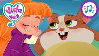 Popcorn's Wheely Wheely Tired + More | Vida The Vet | Kids Show | Toddler Learning Cartoons