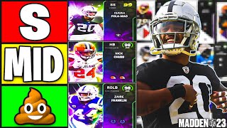 *NEW* RANKING THE BEST TEAM DIAMOND 2 CARDS IN MADDEN 23! MADDEN 23 Ultimate Team Tier List