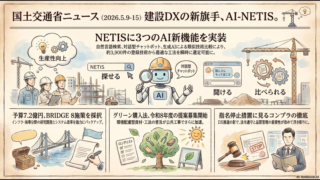 ★ハイブリット（外国種交配）開花予定株 YouTube - 最新報道発表トピックス 国土交通省 20260518 ⑤ 花