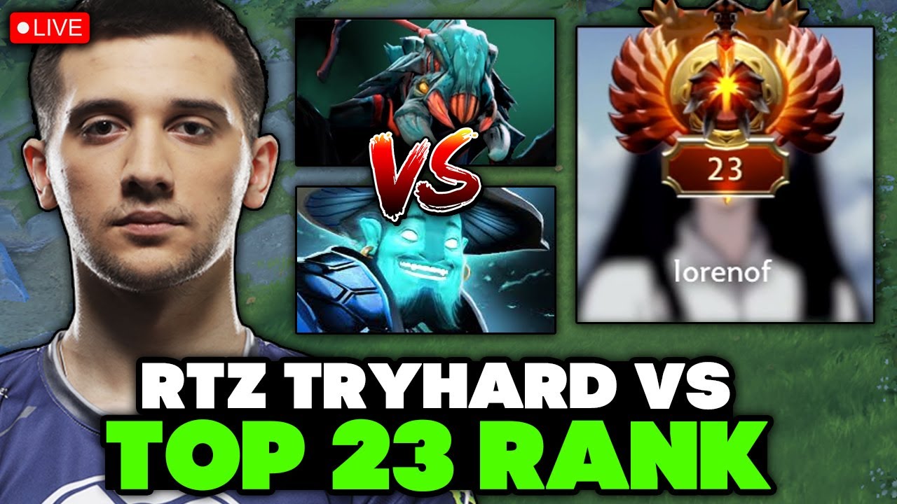 ARTEEZY is BACK! RTZ TRYHARD on WEAVER CARRY vs TOP 23 RANK STORM SPIRIT