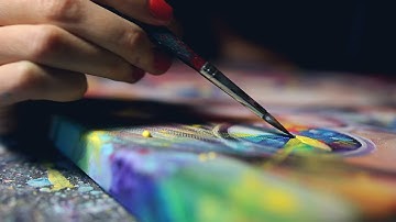 Hand Embellished Prints Process