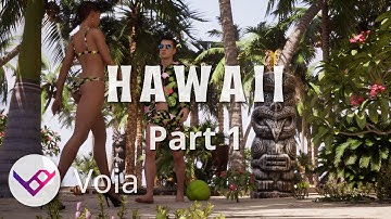 Virtual Hawaii - Part 1 (4K) - Unreal Engine 5
