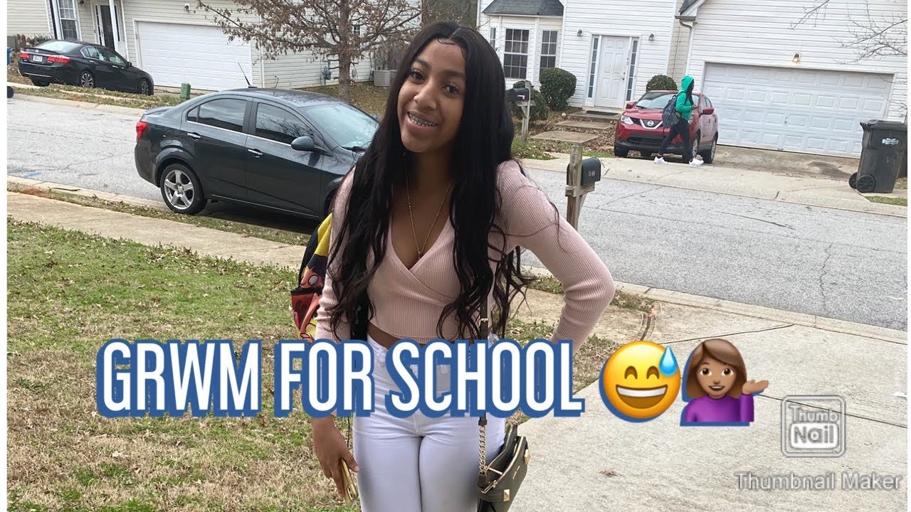 GRWM For School 🤪 ft. BeautyForeverHair Asia Nicole YouTube
