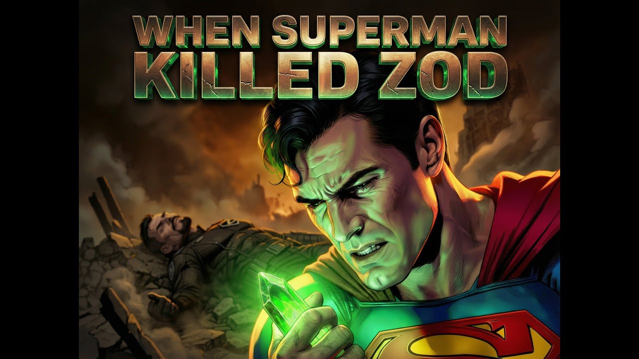 The Day Superman Executed Zod 😨 | True Dark Story 