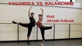 Vaganova vs. Balanchine Technique (Feat. Jovani!) | CHUNNER STUDIO