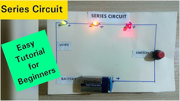 How to make a series circuit | Difference between parallel and series circuits | School project