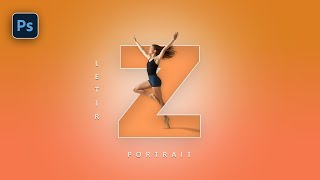 Master Text Editing with INSANE Photoshop Letter Portrait Effect | Creative Text Design Tutorial