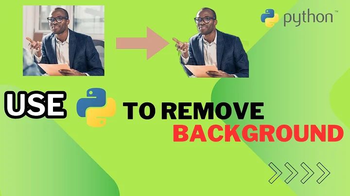 Remove background  of any image using PYTHON || in 6 min