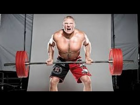 Brock Lesnar motivational workout wwe latest 25 FEB 2017