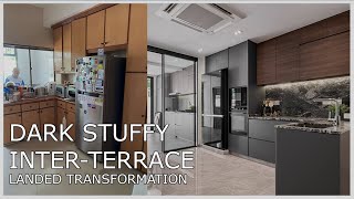 Dark Stuffy Inter-Terrace turned Modern Contemporary Dream Singapore | Posh Home Interior Design