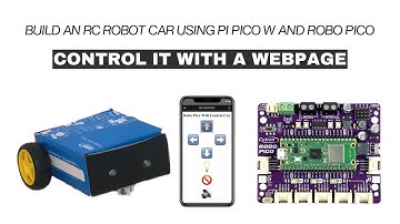 Build an RC Robot Car with Pi Pico W and Robo Pico #robotics #PicoW