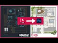AUTOCAD DWG TO PHOTOSHOP - HOW TO IMPORT AN AUTOCAD PDF TO PHOTOSHOP