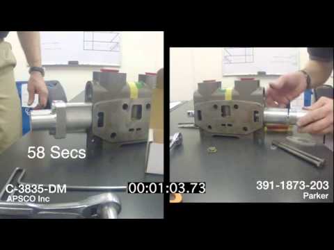 A35 Valve Airshift Comparison - video from APSCO