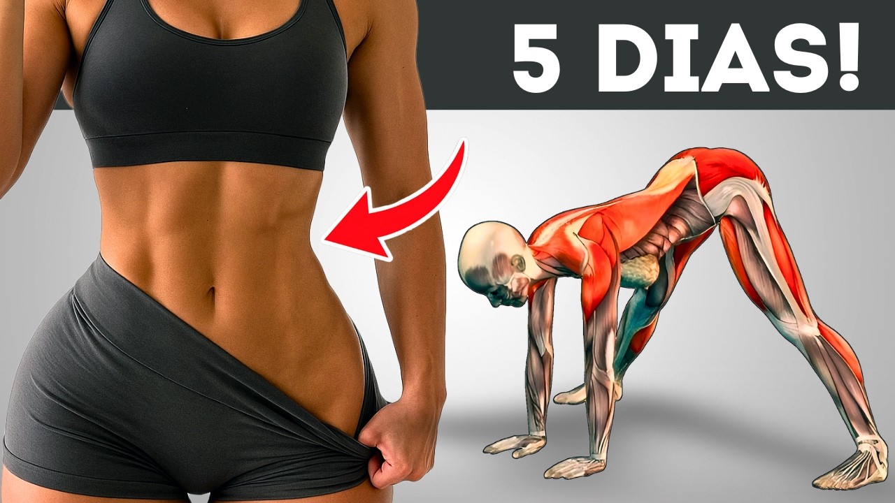 🔥 5 Прессов стоя для живота, ног и ягодиц всего за 5 дней