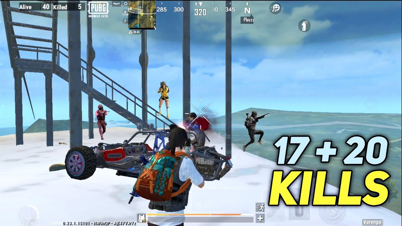 1V4 CLUTCH 20 KILLS 🔥 FULL DOUBLE GAMEPLAY | PUBG MOBILE LITE - YouTube