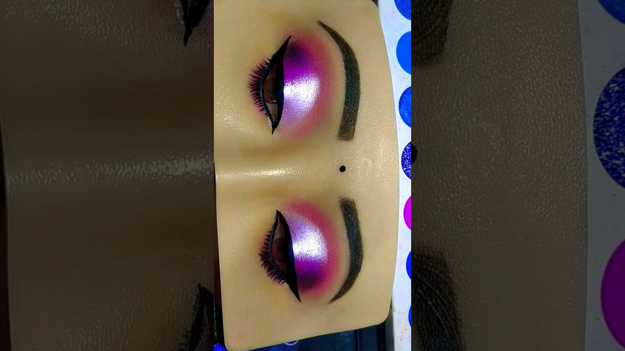 Purple Eyemakeup For Beginners // Cut Crease Eyemakeup // S4SUTAPA 