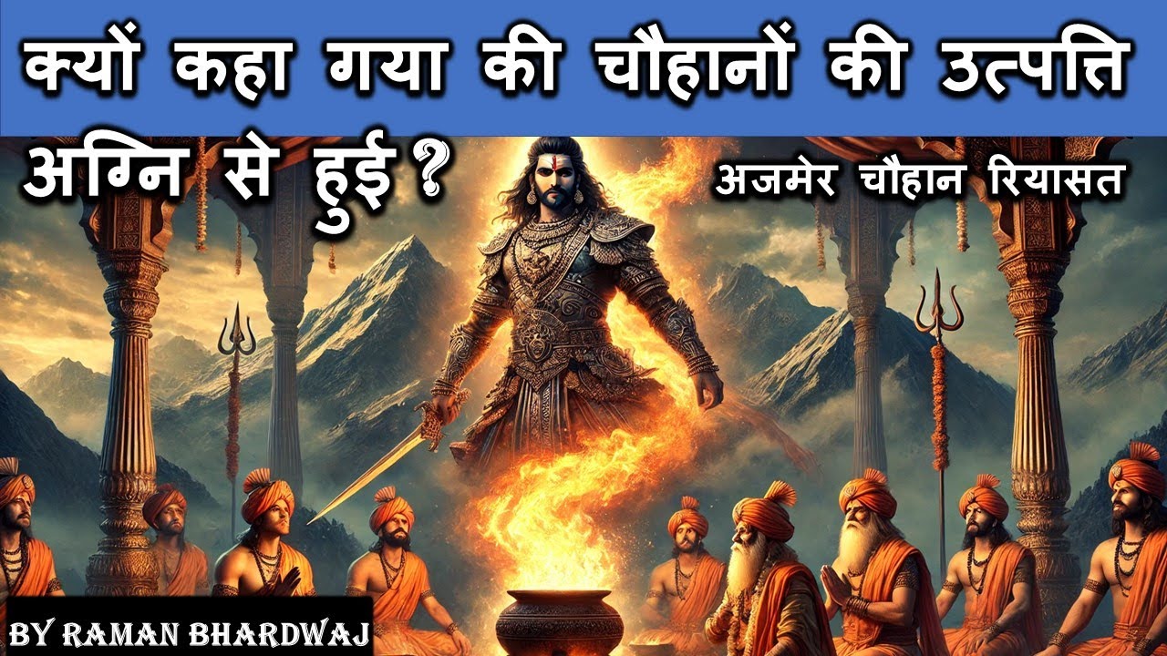 क्या किसी को अग्नि से उत्पन्न किया जा सकता है? चौहानों की उत्पत्ति History of Chauhan 