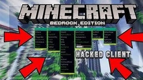Minecraft Bedrock hack client NG Client 2022 Windows 10