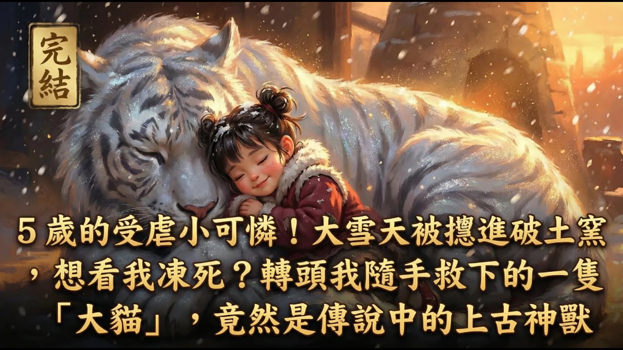 【爆爽反擊】五歲萌娃被趕破窯等死？結果她反手召喚銀翼神虎，嚇尿極品親戚！