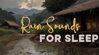 Fall Asleep Fast 🌧️ Gentle Rain Drops Falling in Water for Deep Sleep &amp; Calm Mind