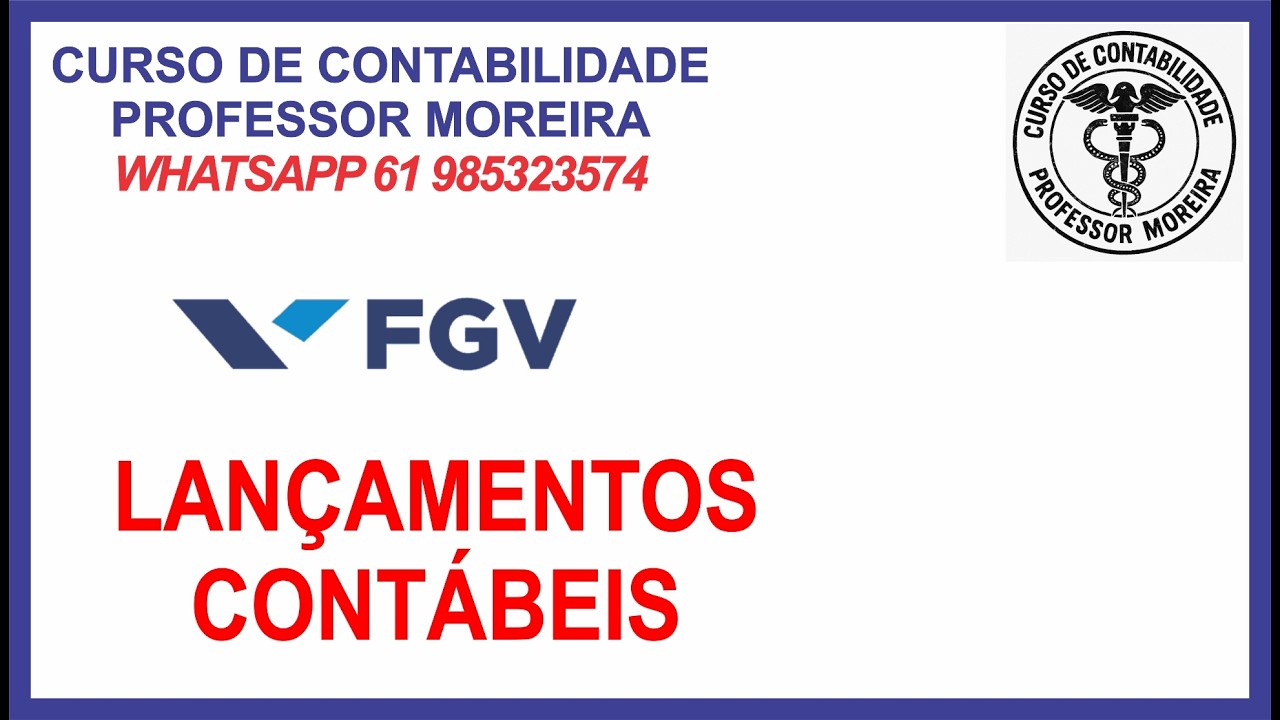 LANÇAMENTOS CONTÁBEIS
