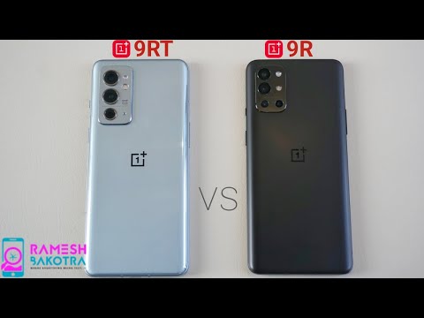 OnePlus 9RT vs OnePlus 9R Speed test and Camera Comparison