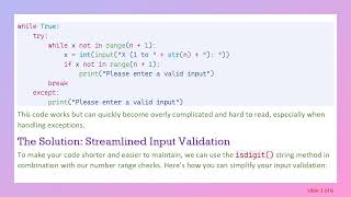 Restricting User Input to a Number Range in Python: A Simplified Approach Net Worth
