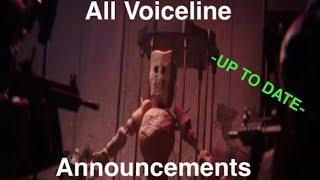 SCP: Roleplay | All Voiceline Announcements [UP TO DATE]