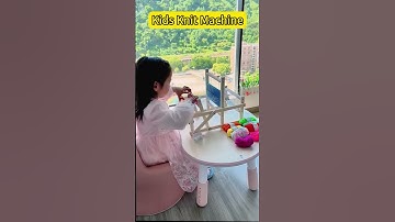DIY Hand-Knitting Weaving Machine Intellectual Toys for Kids #knitting #DIY #weaving #shorts #foryou