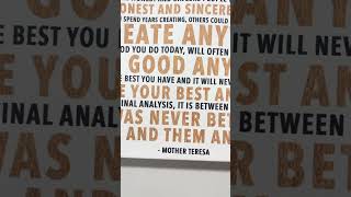 Mother Teresa Had It Right Lets Make Her Proud