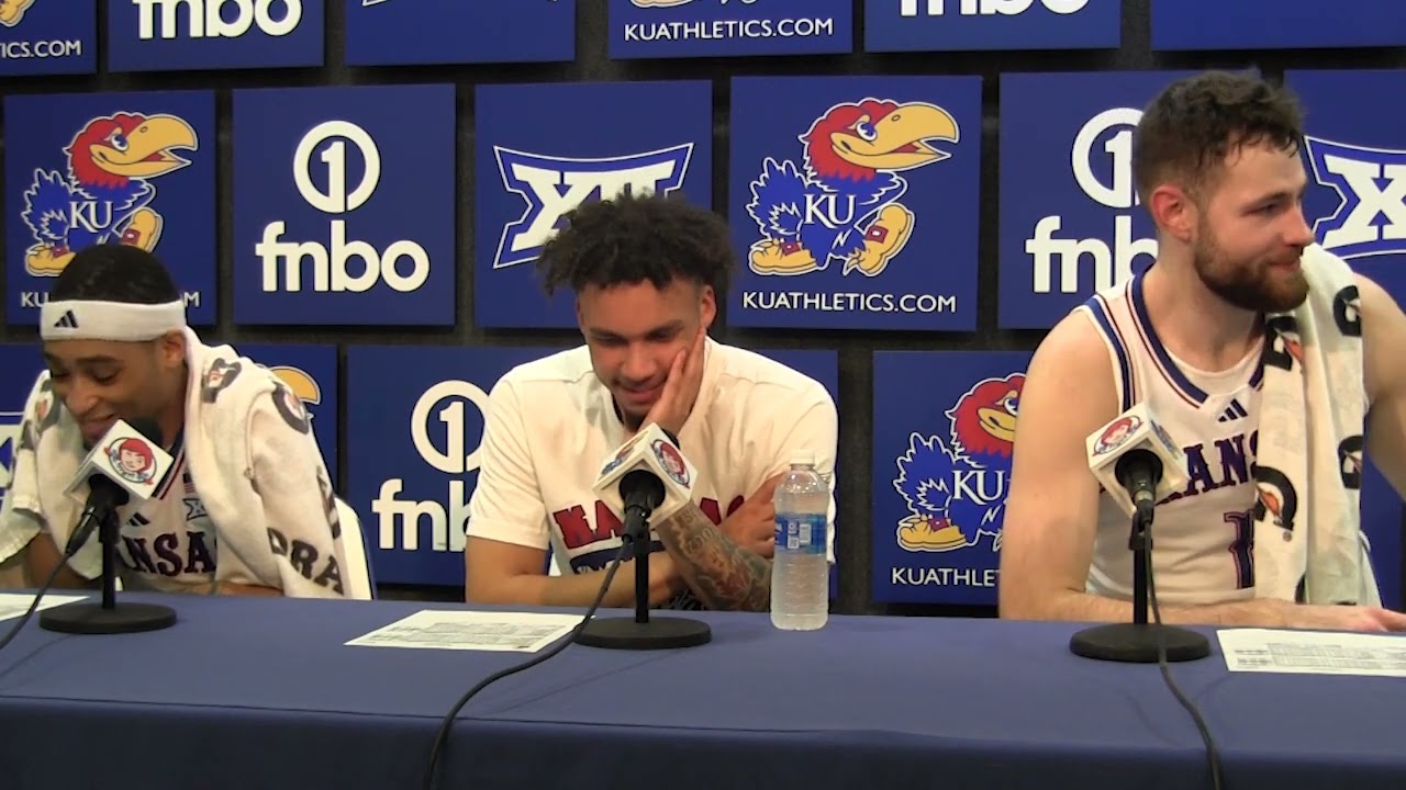 WATCH: Dajuan Harris, Zeke Mayo, and Hunter Dickinson talk after N.C. State win