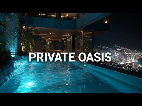 Cover Premium Chillout Lounge Music 2026 🌊 Private Oasis | Deep Ambient Escape & Calm Night Vibes