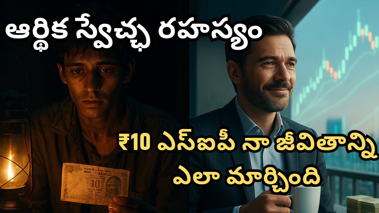 ఎస్ఐపీతో సాధారణ మనిషి కోటీశ్వరుడా? || ₹10 ఎస్ఐపీ ఎలా నా జీవితాన్ని శాశ్వతంగా మార్చింది! #sharemarket