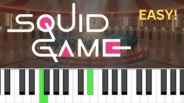 EASY! Squid Game - Mingle | Piano Tutorial | BEGINNER 🎹🎵